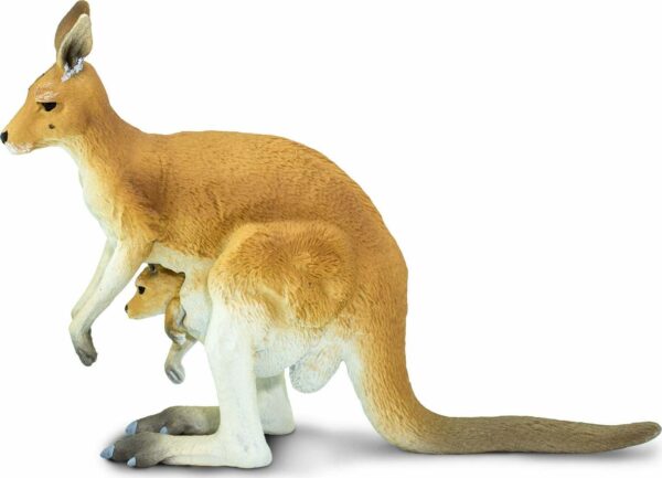 Kangaroo with Joey Toy