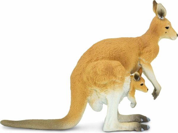 Kangaroo with Joey Toy