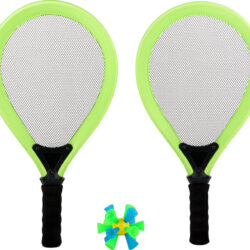 Jumbo Badminton Racket And Bouncy Birdie 21.5"x11.25"