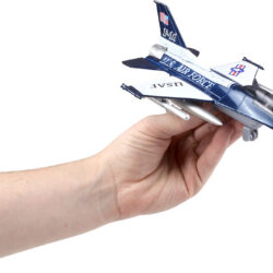 7" F-16 Die-cast Jet