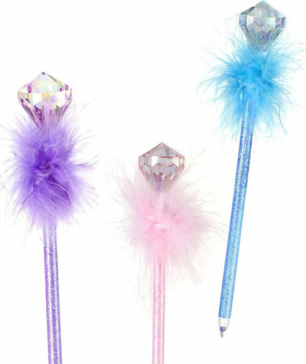 Diamond Fluffy Pens (assorted)