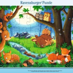 35 pc Sleeptime Animals Flat Puzzle