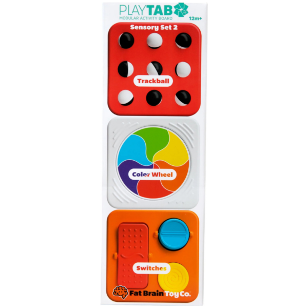 PlayTab Sensory Set 2 Trackball/Color Wheel/Switches