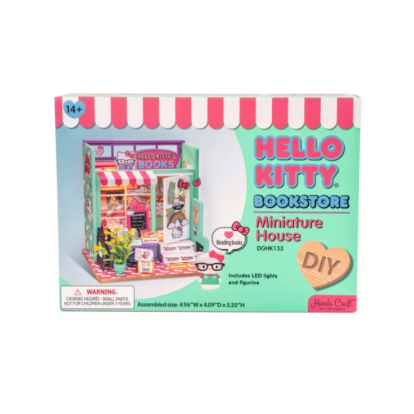 Hello Kitty Bookstore Miniature House