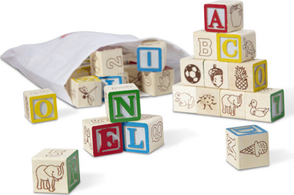 Wooden ABC/123 Blocks