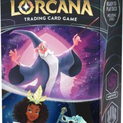 Disney Lorcana: Rise of the Floodborn TCG Starter Deck Amethyst and Steel