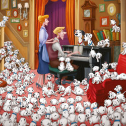 101 Dalmatians (1000 pc Puzzle)