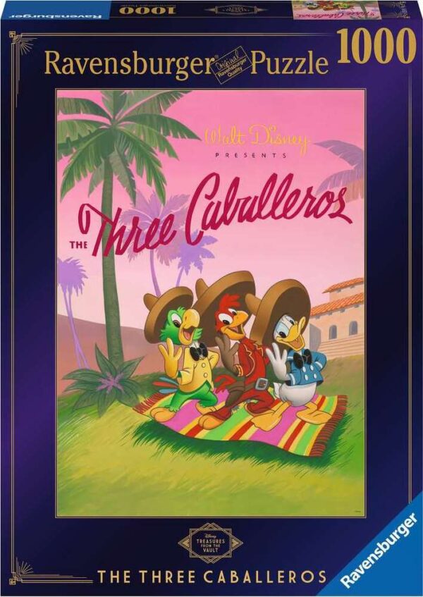 Disney Vault: The Three Caballeros (1000 pc Puzzle)