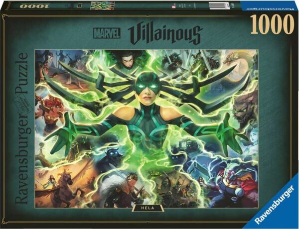 Marvel Villainous: Hela (1000 pc Puzzle)