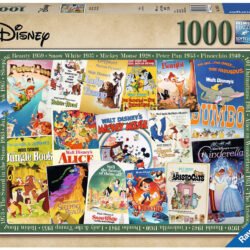 Disney Vintage Movie Posters (1000 pc Puzzle)