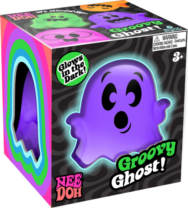 Nee Doh Groovy Ghost (assorted colors)