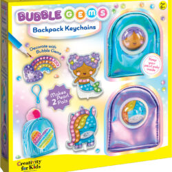 Bubble Gems Backpack Keychains