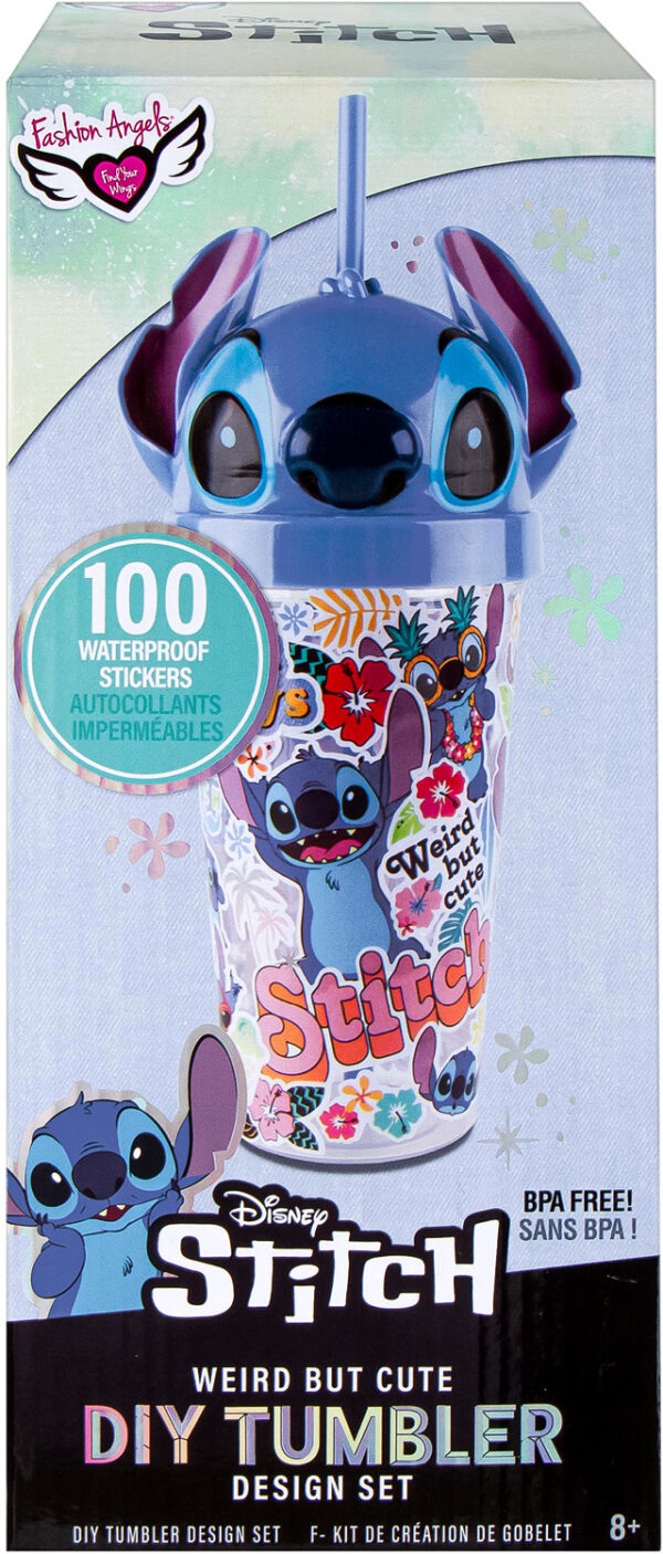 Fashion Angels Disney Stitch DIY Tumbler Design Set