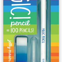 Magic! Pencil - White with Jelly Eraser