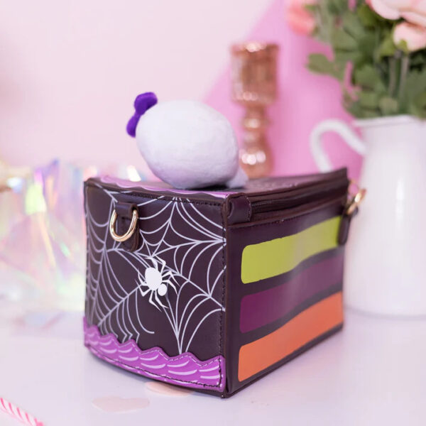 Piece of Cake Slice Handbag (Sweet Skull)