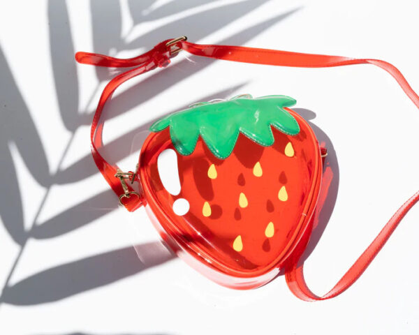 Jelly Fruit Handbag - Strawberry