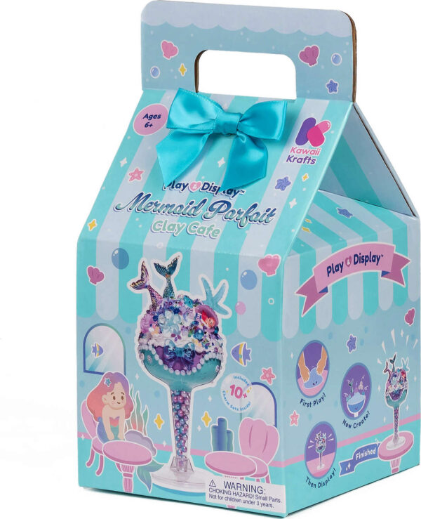 Play and Display Mermaid Parfait Clay Cafe Kit