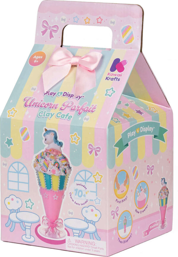 Play and Display Unicorn Parfait Clay Cafe Kit