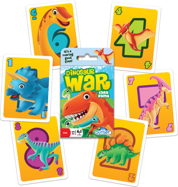 Dinosaur War Card Game