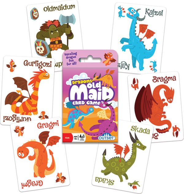 Dragons Old Maid Card Game