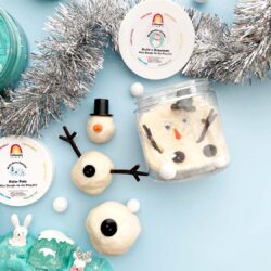 Snowman Mini Dough-To-Go