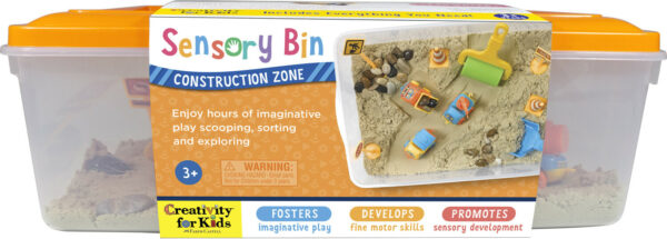 Sensory Bin Construction Zone