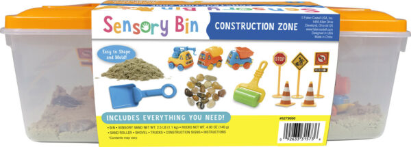 Sensory Bin Construction Zone