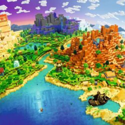 World of Minecraft (1500 Piece Puzzle)