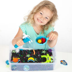 Sensory Bin - Outer Space