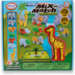 Mini Magnetic Mix or Match Jungle Animals