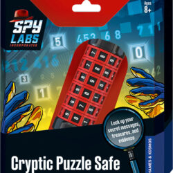 Spy Labs: Cryptic Puzzle Safe