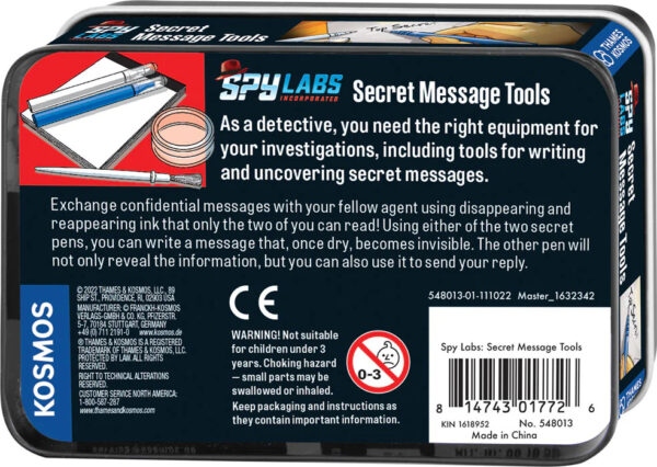 Spy Labs: Secret Message Tools