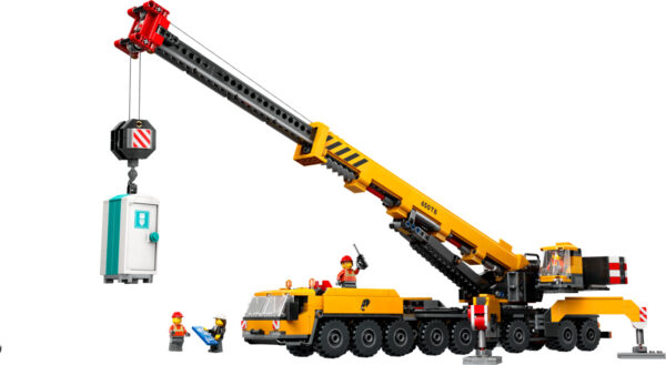 LEGO City Big Vehicles: Yellow Mobile Construction Crane