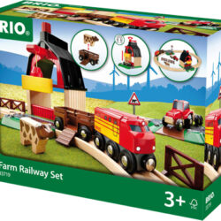 BRIO Farm Railway Set