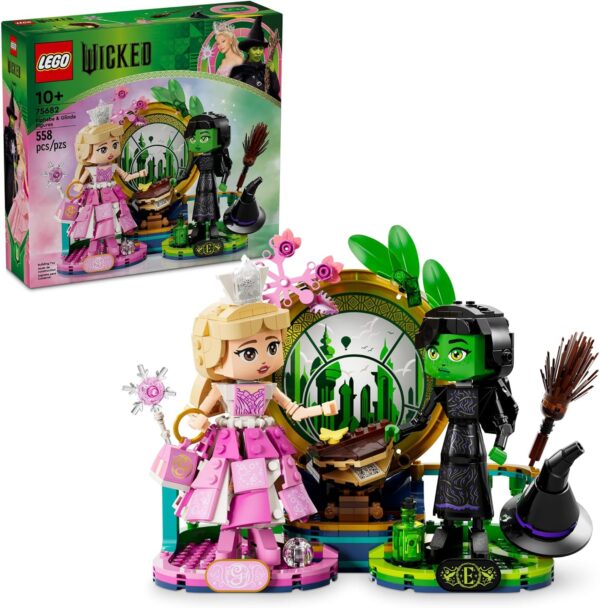 Wicked Elphaba & Glinda Figures