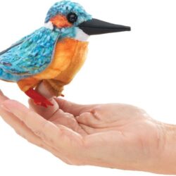 Mini Common Kingfisher Finger Puppet