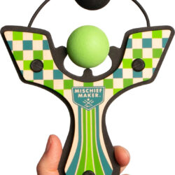 Mischief Maker Slingshot - Racer (Green Checkered)